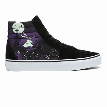 Damske Kotnikove Tenisky Vans Disney x Vans SK8-Hi Jacks Lament/Nightmare VA83ZEMIU